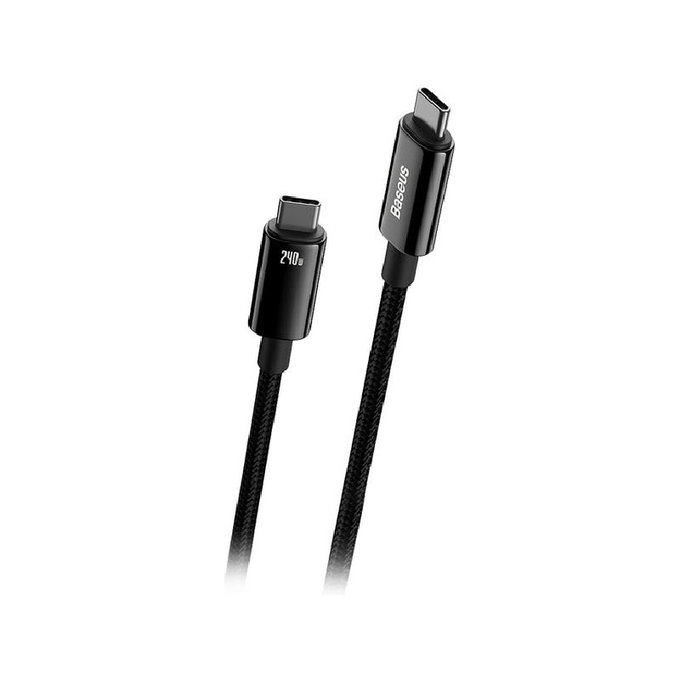 Kabel USB-C/USB-C, 1.5m | czarny | black | Baseus