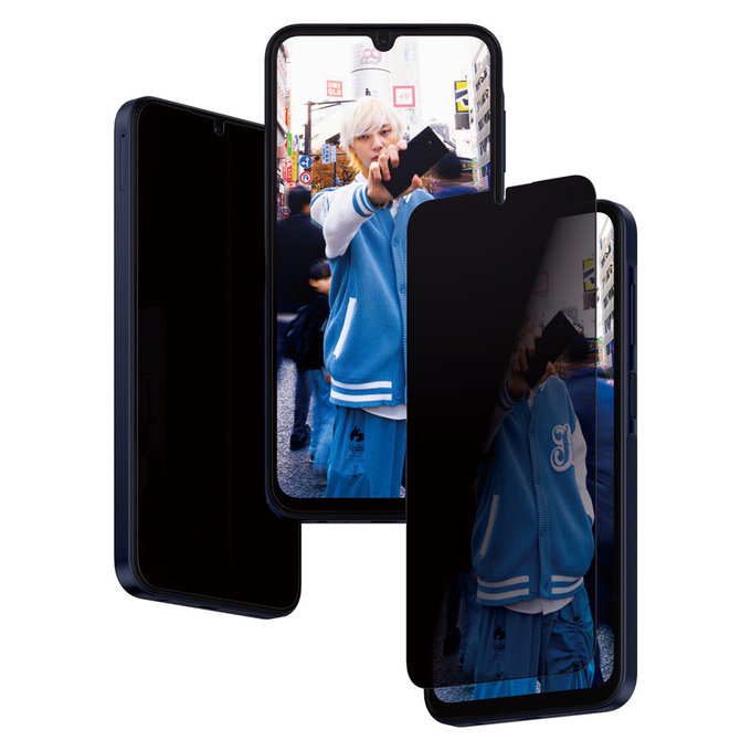 Szkło hartowane UWF Privacy z aplikatorem do Samsung Galaxy A15/A15 5G, Czarne, PanzerGlass