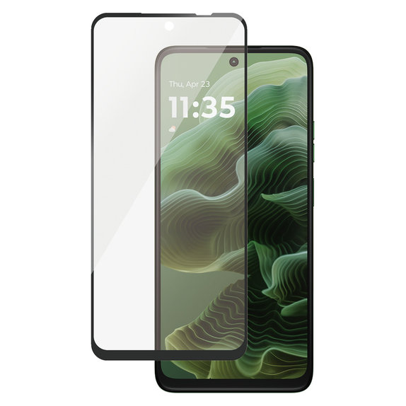 Szkło hartowane do Motorola Moto G35, Czarne, SAFE by PanzerGlass