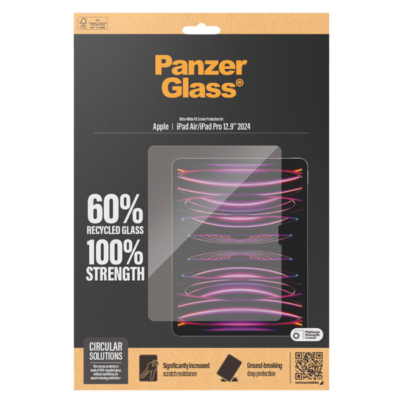 Szkło hartowane UWF do iPad Air 13"/Pro 13", Przezroczyste, PanzerGlass