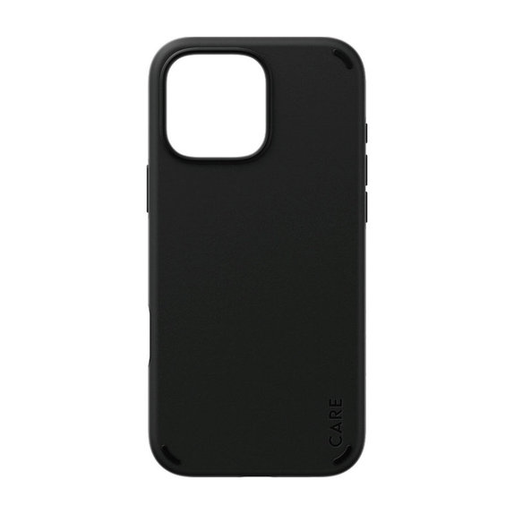 Etui Double Defense do iPhone 16 Pro Max, Czarne, CARE