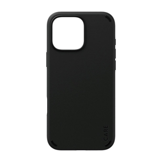 Etui Double Defense do iPhone 16 Pro Max, Czarne, CARE