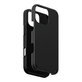 Etui Double Defense do iPhone 16 Pro Max, Czarne, CARE