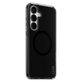 Etui Smokey z czarnym QI do Samsung Galaxy S25+, Czarne, PanzerGlass