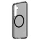 Etui Smokey z czarnym QI do Samsung Galaxy S25, Czarne, PanzerGlass