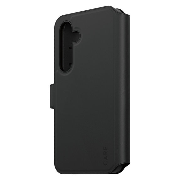 Etui Wallet Tango Two-In-One z QI do Samsung Galaxy S25+, Czarne, PanzerGlass