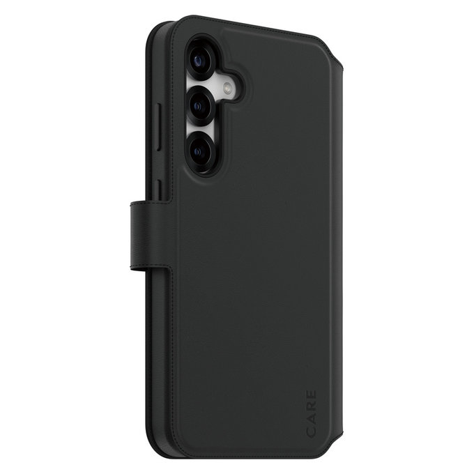 Etui Wallet Tango Two-In-One z QI do Samsung Galaxy S25+, Czarne, PanzerGlass