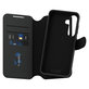 Etui Wallet Tango Two-In-One z QI do Samsung Galaxy S25, Czarne, PanzerGlass
