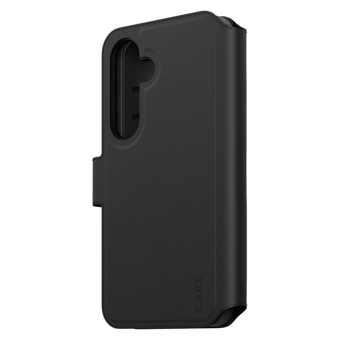 Etui Wallet Tango Two-In-One z QI do Samsung Galaxy S25, Czarne, PanzerGlass