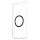 Etui Urban Combat z czarnym QI do Samsung Galaxy S25 Ultra, Przezroczyste, PanzerGlass