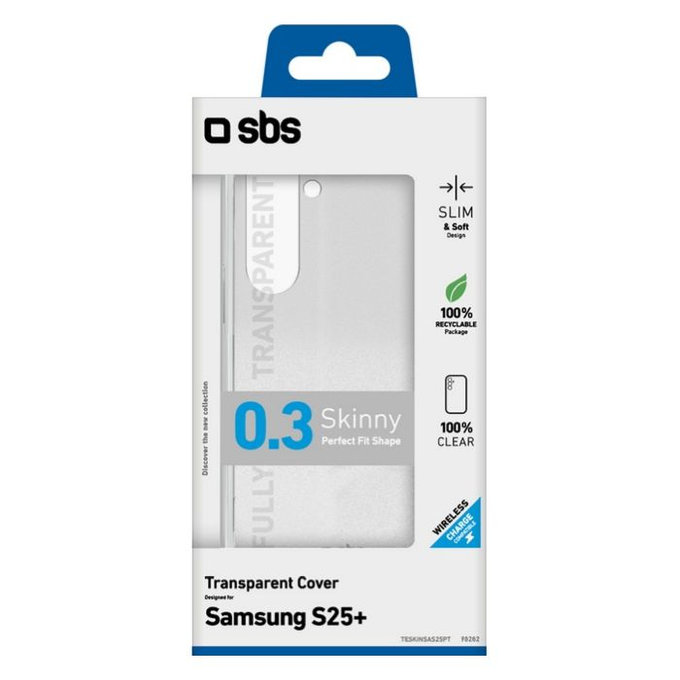 Etui do Samsung Galaxy S25+, Skinny, Przezroczysty, Transparent, SBS