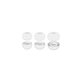 Wymienne gumki do AirPods Pro - zestaw 3 szt (L, S, XS), Biały, White, FixPremium