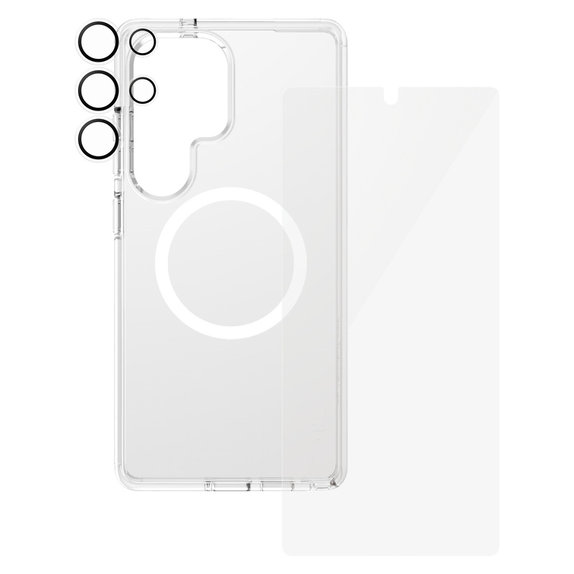 Bundle 3w1 do Samsung Galaxy S25 Ultra, PanzerGlass