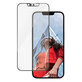 Szkło hartowane UWF z aplikatorem do iPhone 17e/16e/14/13/13 Pro, Czarne, PanzerGlass