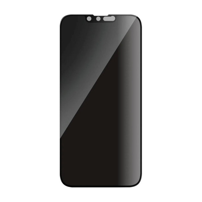 Szkło hartowane UWF Privacy z aplikatorem do iPhone 17e/16e/14/13/13 Pro, Czarne, PanzerGlass