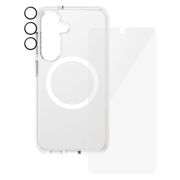 Bundle 3w1 do Samsung Galaxy S25, PanzerGlass