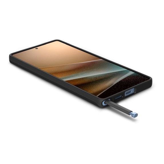 Etui z MagSafe Thin Fit do Samsung Galaxy S25 Ultra, Czarny, Black, Spigen