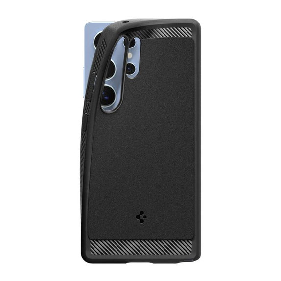 Etui z MagSafe Rugged Armor do Samsung Galaxy S25 Ultra, Matte Black, Spigen