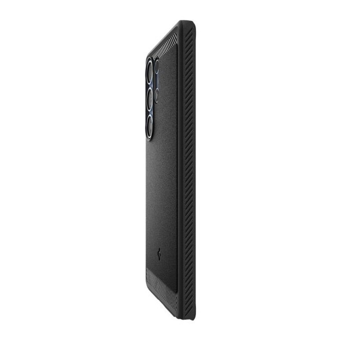 Etui z MagSafe Rugged Armor do Samsung Galaxy S25 Ultra, Matte Black, Spigen