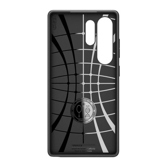 Etui do Samsung Galaxy S25 Ultra, Liquid Air, Matte Black, Spigen