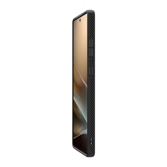 Etui do Samsung Galaxy S25 Ultra, Liquid Air, Matte Black, Spigen