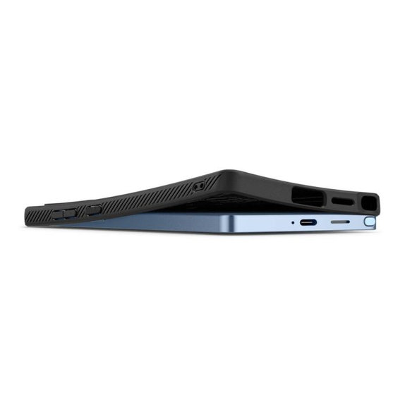 Etui do Samsung Galaxy S25 Ultra, Liquid Air, Matte Black, Spigen