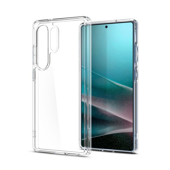 Etui do Samsung Galaxy S25 Ultra, Ultra Hybrid, Crystal Clear, Spigen