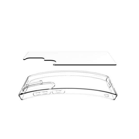 Etui do Samsung Galaxy S25 Ultra, Ultra Hybrid, Crystal Clear, Spigen