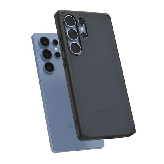 Etui do Samsung Galaxy S25 Ultra, Ultra Hybrid, Frost Black, Spigen