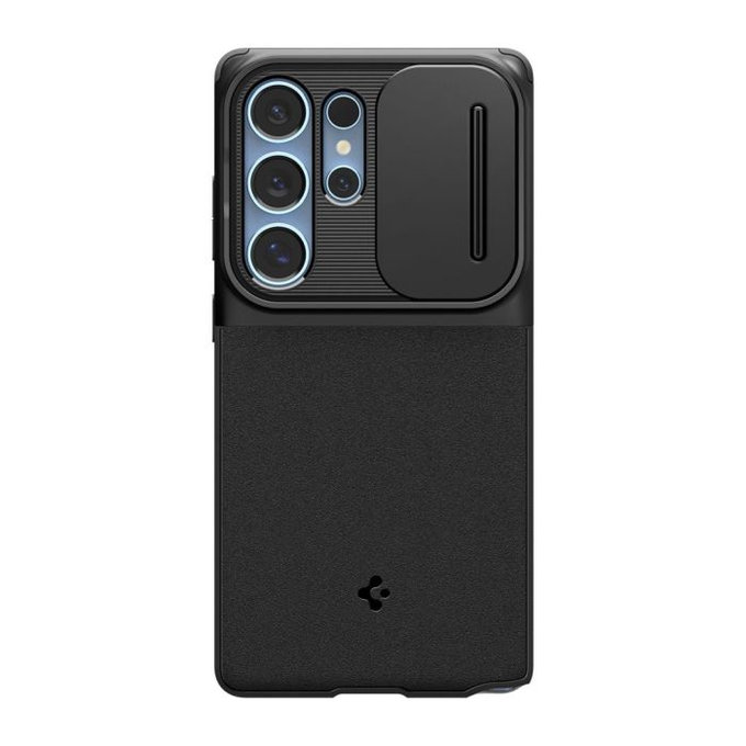 Etui Optik Armor do Samsung Galaxy S25 Ultra, Czarny, Black, Spigen