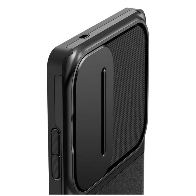 Etui Optik Armor do Samsung Galaxy S25 Ultra, Czarny, Black, Spigen
