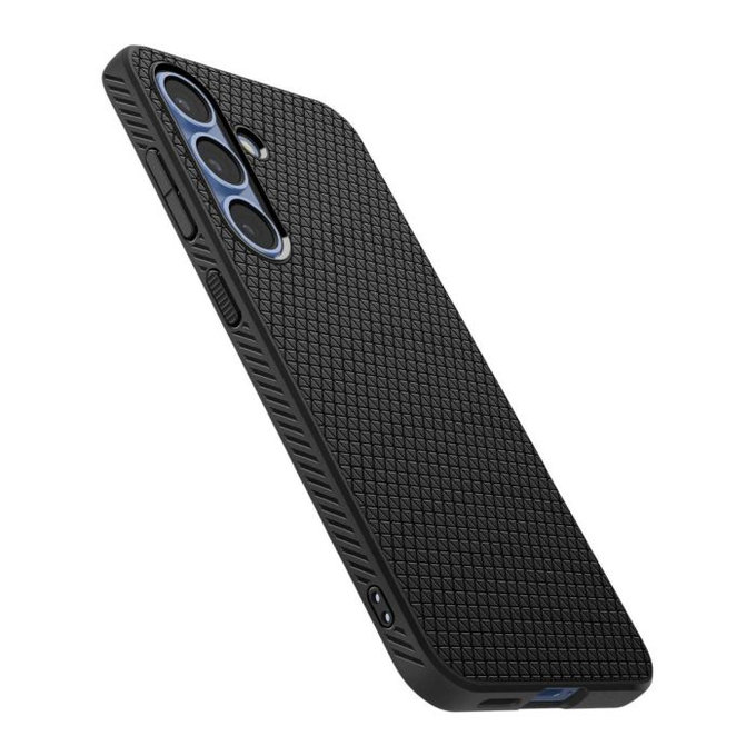 Etui do Samsung Galaxy S25+, Liquid Air, Matte Black, Spigen
