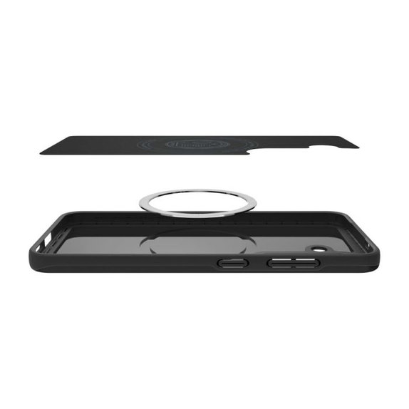 Etui z MagSafe Thin Fit do Samsung Galaxy S25, Czarny, Black, Spigen