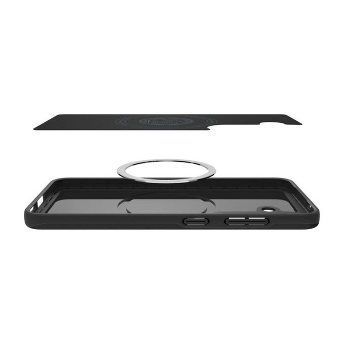 Etui z MagSafe Thin Fit do Samsung Galaxy S25, Czarny, Black, Spigen