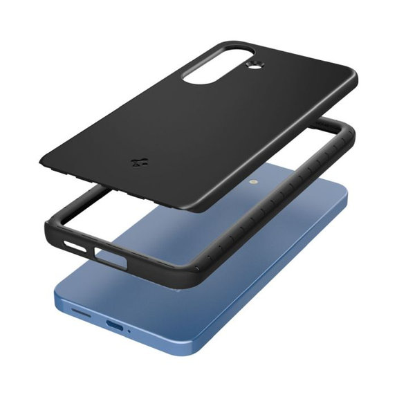 Etui z MagSafe Thin Fit do Samsung Galaxy S25, Czarny, Black, Spigen
