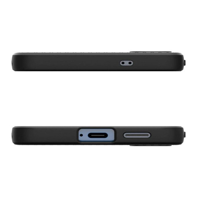 Etui do Samsung Galaxy S25, Liquid Air, Matte Black, Spigen
