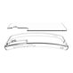 Etui do Samsung Galaxy S25, Ultra Hybrid, Crystal Clear, Spigen
