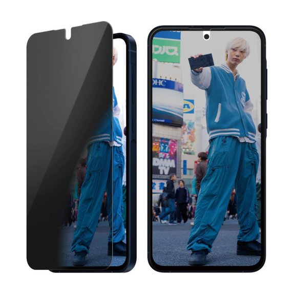 Szkło hartowane UWF Privacy do Samsung A56 5G, Przezroczysty, PanzerGlass