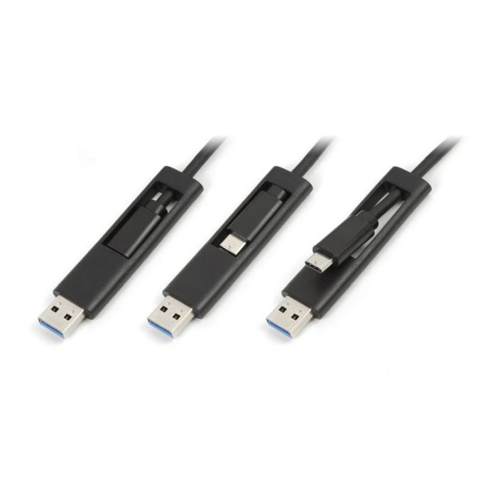 Stacja dokująca (USB-C) do Dell D6000, 130W Adapter, Refurbished