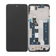Wyświetlacz do Motorola Moto G35 5G, Ekran dotykowy z ramką, Czarny, Black, TFT