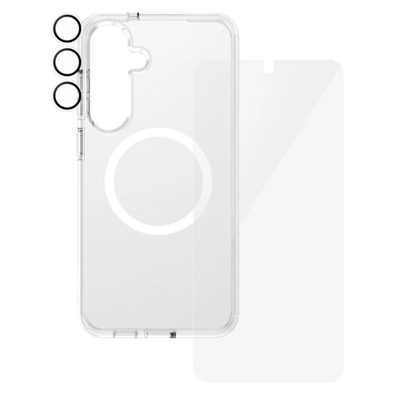 Bundle 3w1 do Samsung Galaxy S25+, PanzerGlass