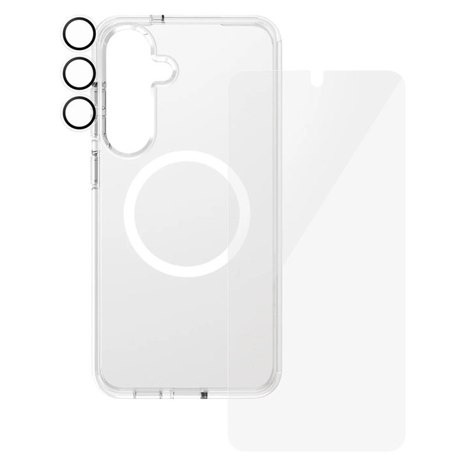 Bundle 3w1 do Samsung Galaxy S25+, PanzerGlass