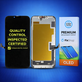 Wyświetlacz Soft OLED dla iPhone 14 Plus, Ekran dotykowy z ramką, DIAGNOSTIC