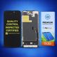 Wyświetlacz Soft OLED dla iPhone 14 Pro, Ekran dotykowy z ramką, DIAGNOSTIC