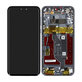 Wyświetlacz do Honor Magic7 Pro, Ekran dotykowy z ramką, Czarny, Black, 0235AMRV, Genuine Service Pack