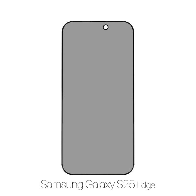 Szkło hartowane do Samsung S25 Edge, Privacy Anti-Spy Glass, FixPremium