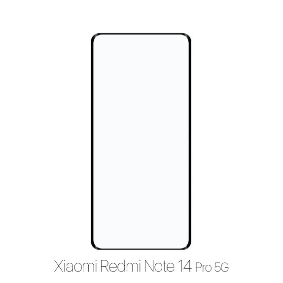 Szkło hartowane do Xiaomi Redmi Note 14 Pro 5G, 24090RA29G, FullCover Glass, FixPremium