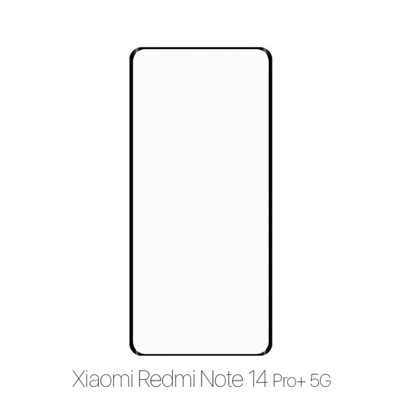 Szkło hartowane do Xiaomi Redmi Note 14 Pro+ 5G 24094RAD4G, FullCover Glass, FixPremium