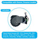 Koło z silnikiem do Xiaomi Robot Vacuum X20, S10, Dreame X30, X20, X10 Pro, Right, Czarny, Black