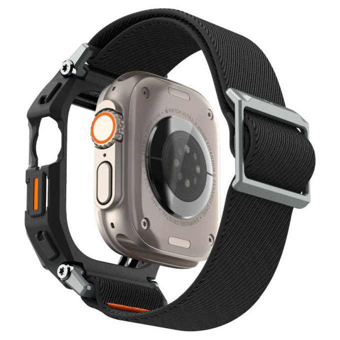 Pasek Lite Fit "Pro" do Apple Watch Ultra (49mm), Matte Black, Spigen